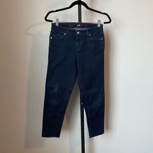Kate Spade Dark Straight Leg Skinny Jeans Size 26